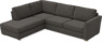 Friday - 2,5-sits soffa med divan vänster - Grå