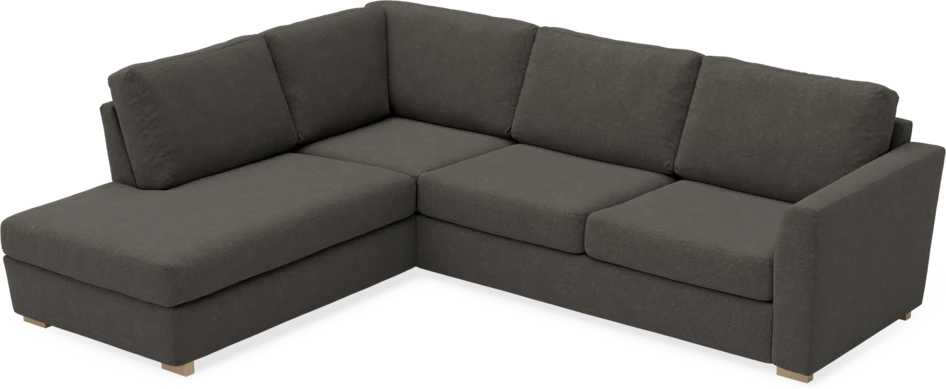 Friday - 2,5-sits soffa med divan vänster - Grå