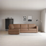Friday - 2,5-sits soffa med divan vänster - Orange
