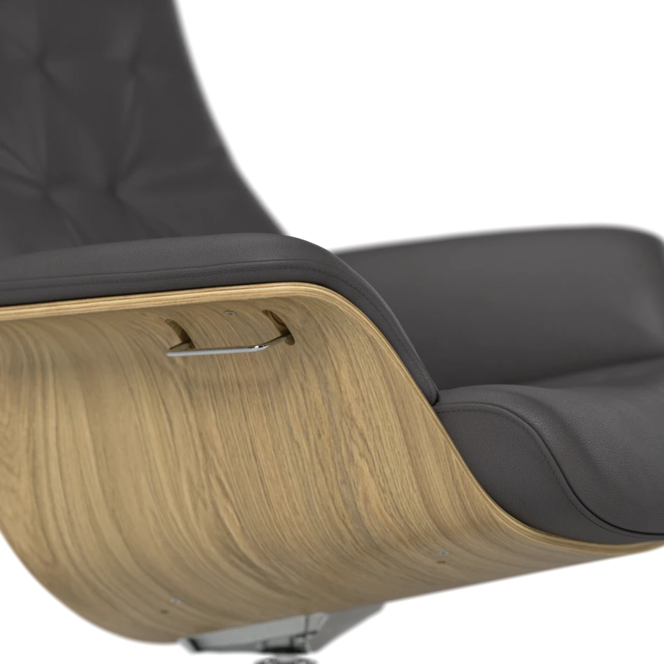 Timeout XL - Fåtölj pikérad - Brun