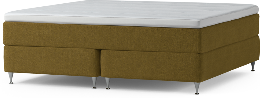 Delux Dream - Kontinentalsäng, dubbelsäng med bäddmadrass och sängben