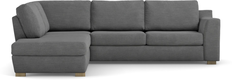 Friday - 2,5-sits soffa med divan vänster - Grå