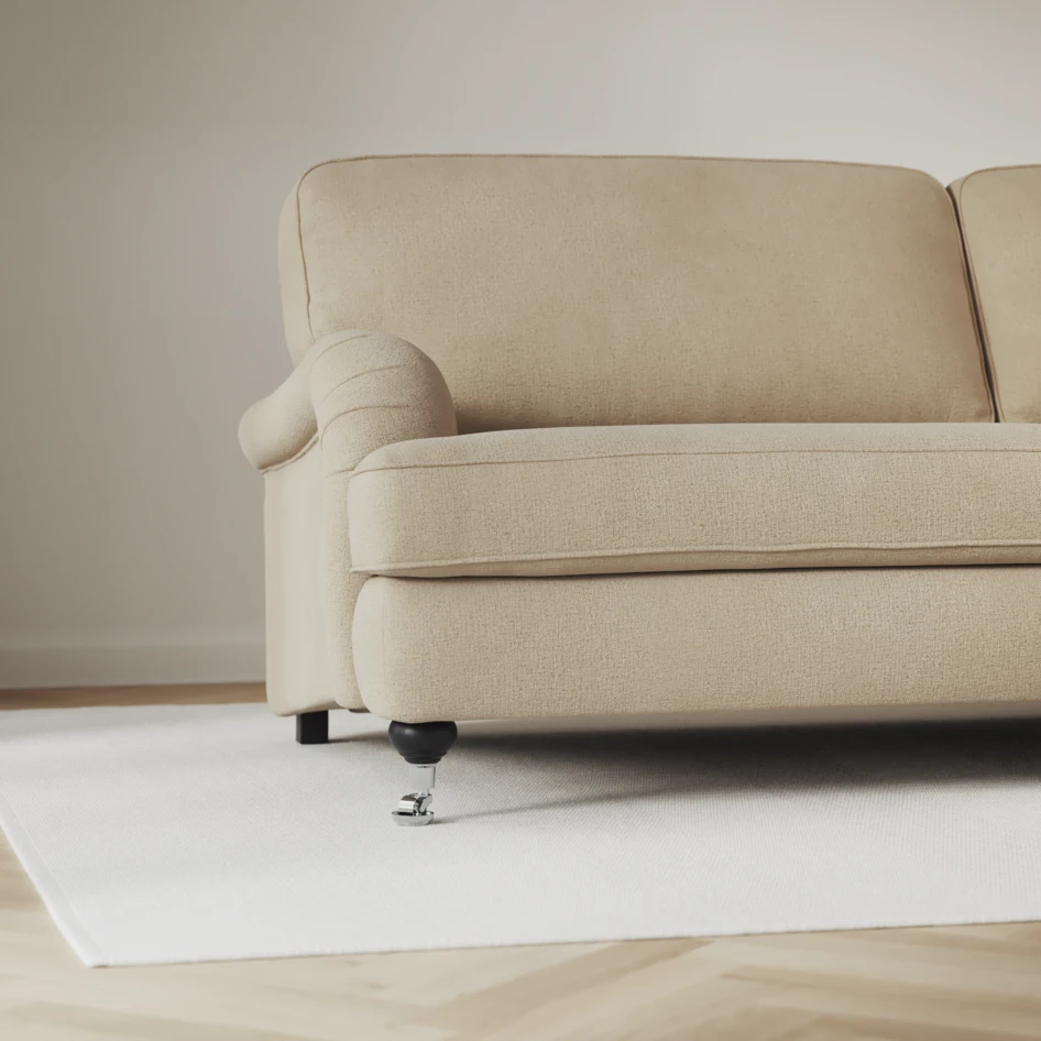 Oxford - 3-sits soffa svängd - Beige