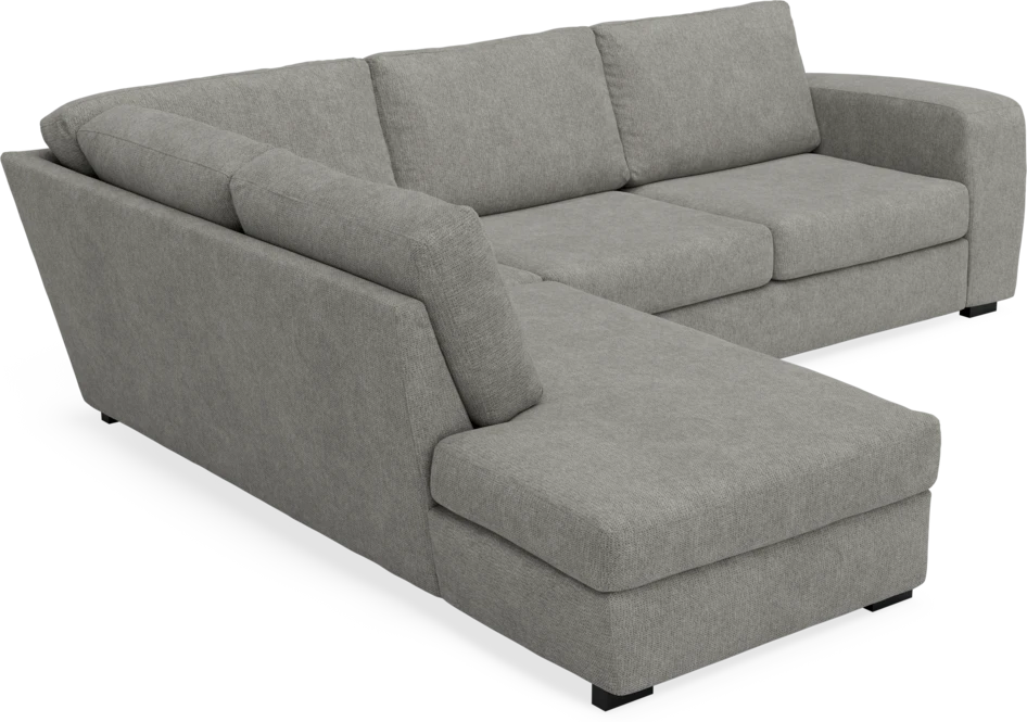 Friday - 2,5-sits soffa med divan vänster - Grå