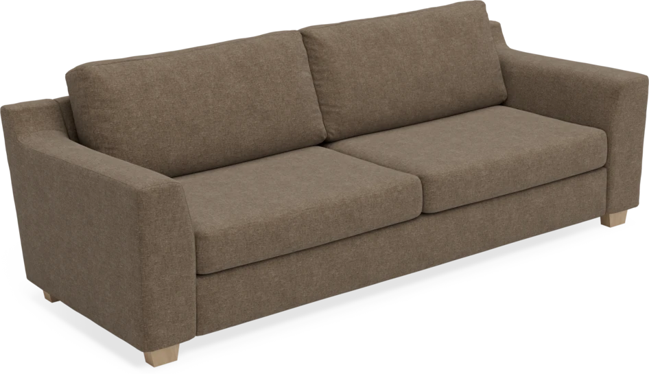 Friday - 3-sits soffa - Brun