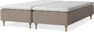 Delux Sense - Ramsäng, dubbelsäng med bäddmadrass - Beige