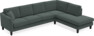Eden - 3-sits soffa med divan - Grå