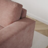 Friday - Hörnsoffa, 2+3-sits med schäslong höger - Rosa