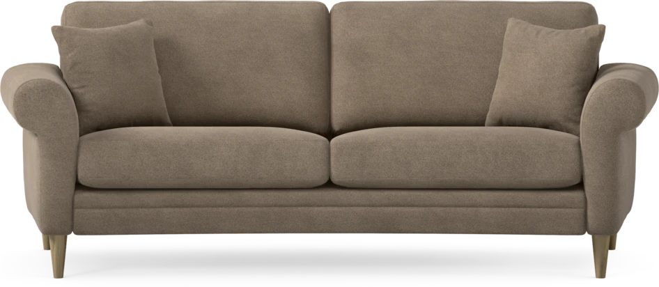 Eden - 2,5-sits soffa svängd - Brun