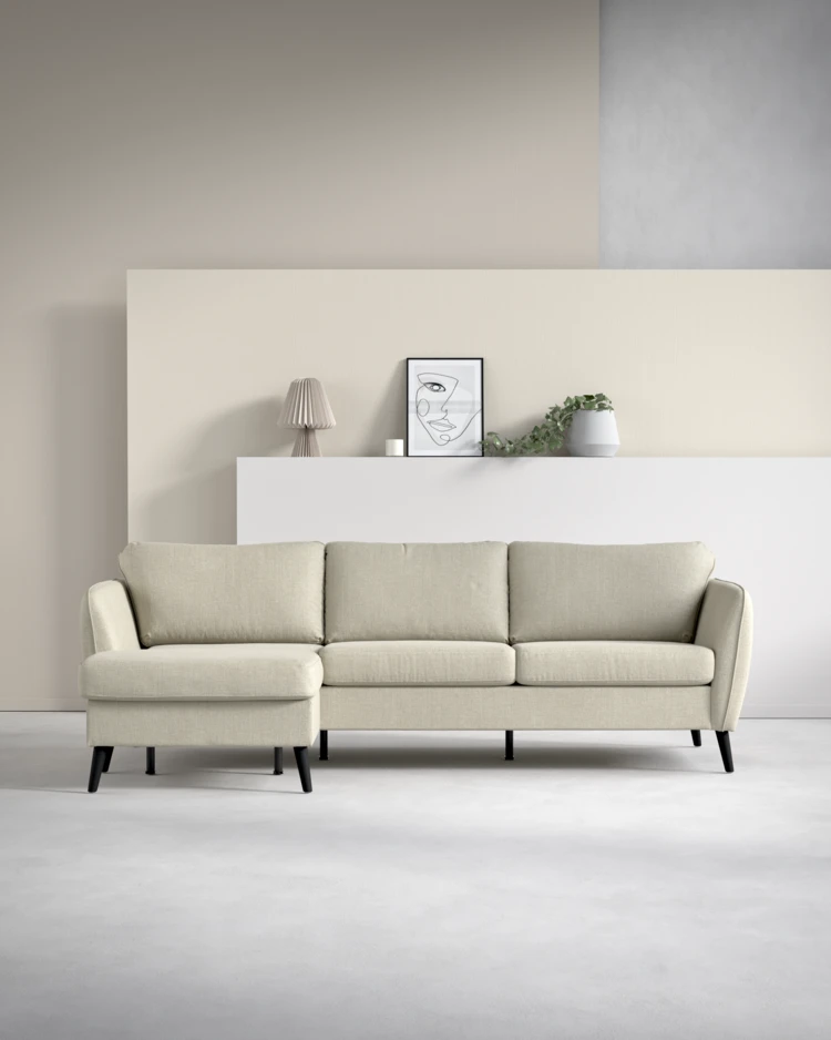 County - 3-sits soffa med flyttbar schäslong - inspiration