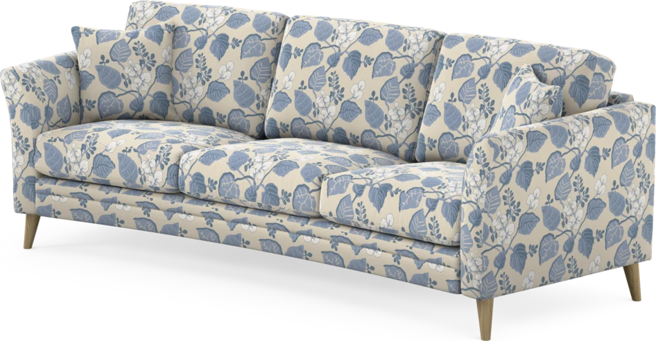 Eden - 3-sits soffa svängd - Flerfärgad