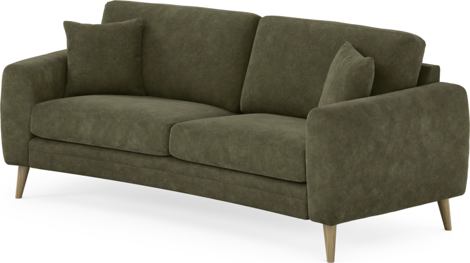 Eden - 2,5-sits soffa svängd - Grön