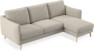 Madison - 2-sits soffa med schäslong höger - Beige