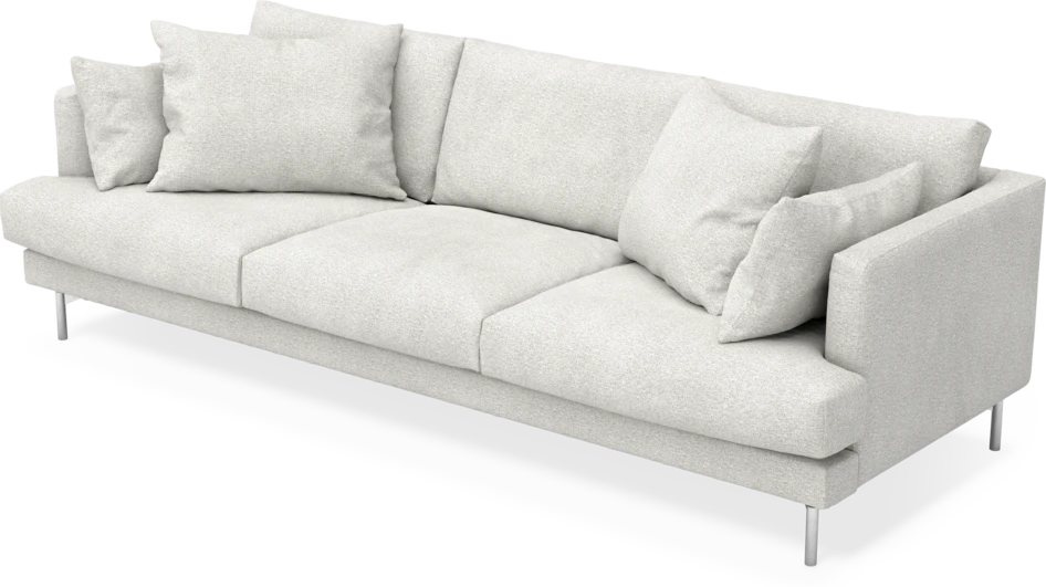 Harper - 4-sits soffa - Vit