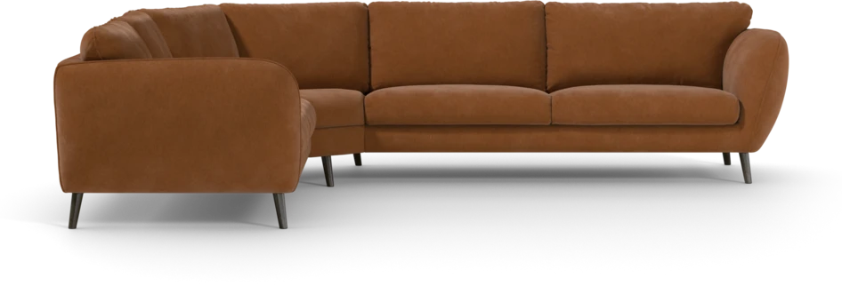 Madison Lux - Hörnsoffa 2+3-sits, hörn 2 - Orange