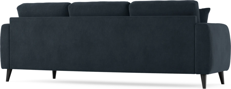 Eden - 3-sits soffa svängd - Blå