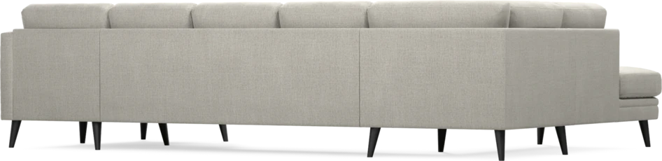 Eden - 3-sits soffa med divan vänster och schäslong höger - Grå