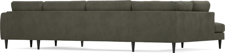 Bridge - 3-sits soffa med divan vänster och schäslong höger - Grå