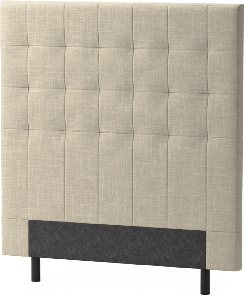 Delux Trensad - Sänggavel, 90-210 cm - Beige