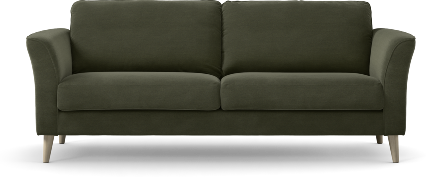 Bridge  - 3-sits soffa - Grön