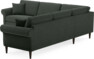 Eden - Hörnsoffa, 2,5+2,5-sits - Grön