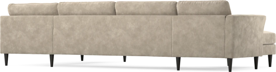 Bridge - 3-sits soffa med schäslong vänster och divan höger - Beige