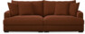 Rossi - 3-sits soffa - Röd