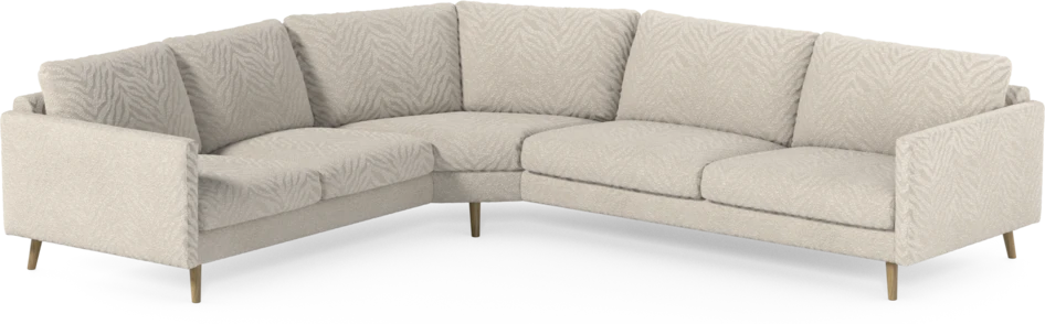 Madison Lux - Hörnsoffa 2+3-sits, hörn 2 - Vit