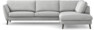Madison Lux - 3-sits soffa med divan höger - Grå