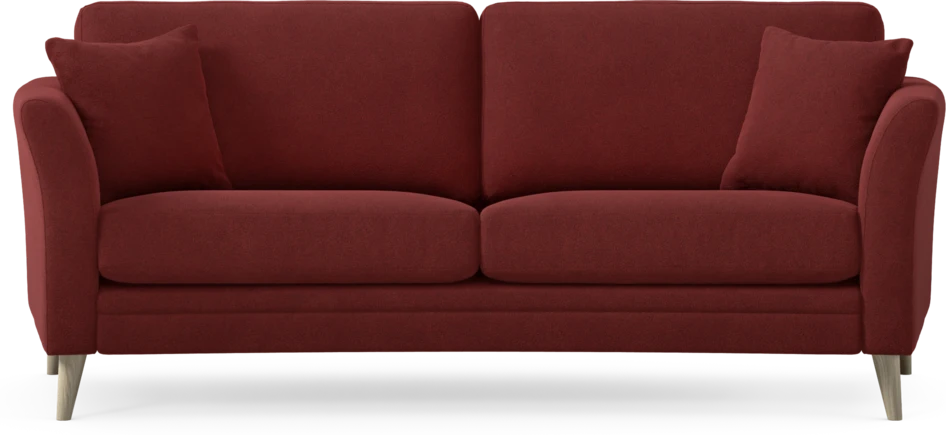 Eden - 2,5-sits soffa svängd - Röd