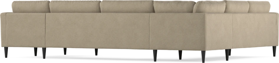 Bridge - Hörnsoffa, 2+3-sits med schäslong höger - Beige