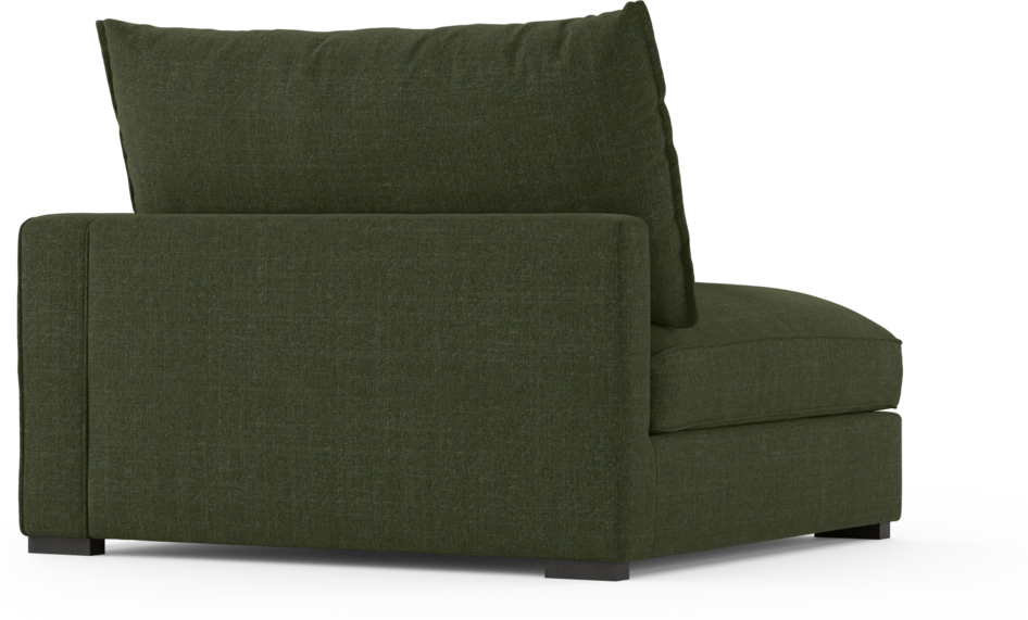 Rossi - 1,5-sits med armstöd höger - Grön