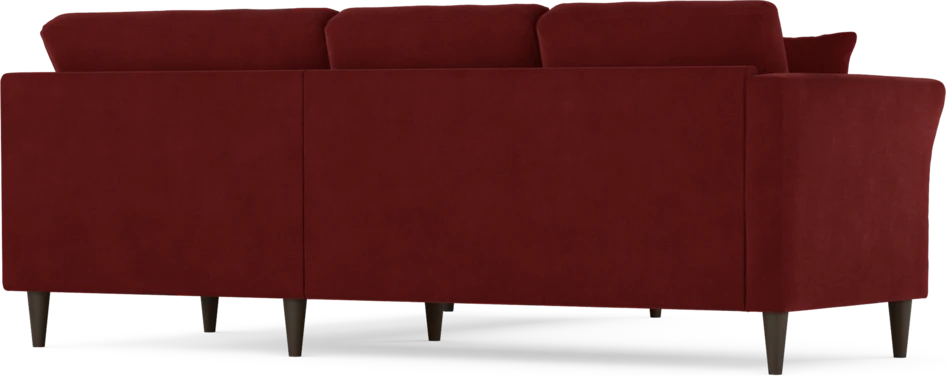 Eden - Hörnsoffa, 2+2-sits - Röd