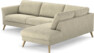 Bridge - 3-sits soffa med divan höger - Beige