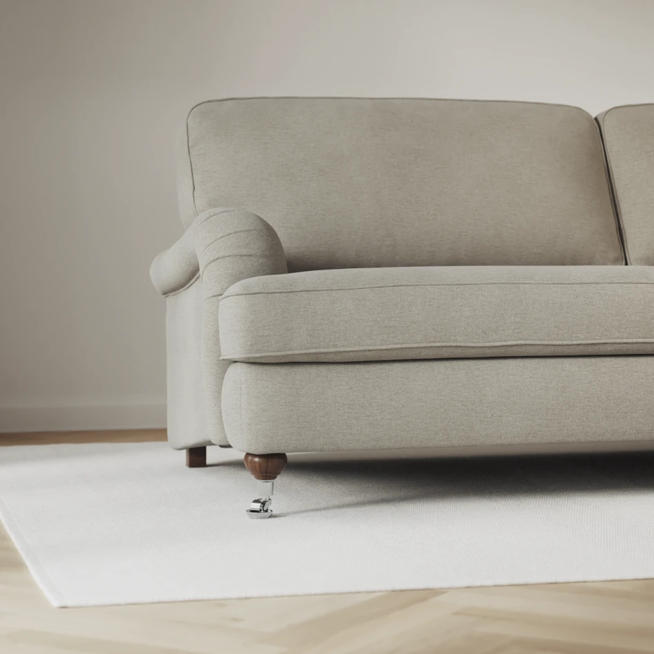 Oxford - 3-sits soffa svängd - Grå