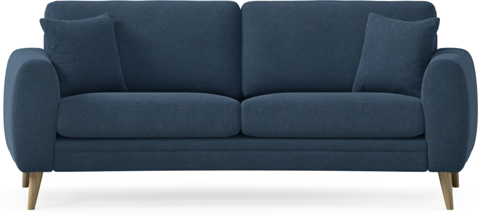 Eden - 2,5-sits soffa svängd - Blå