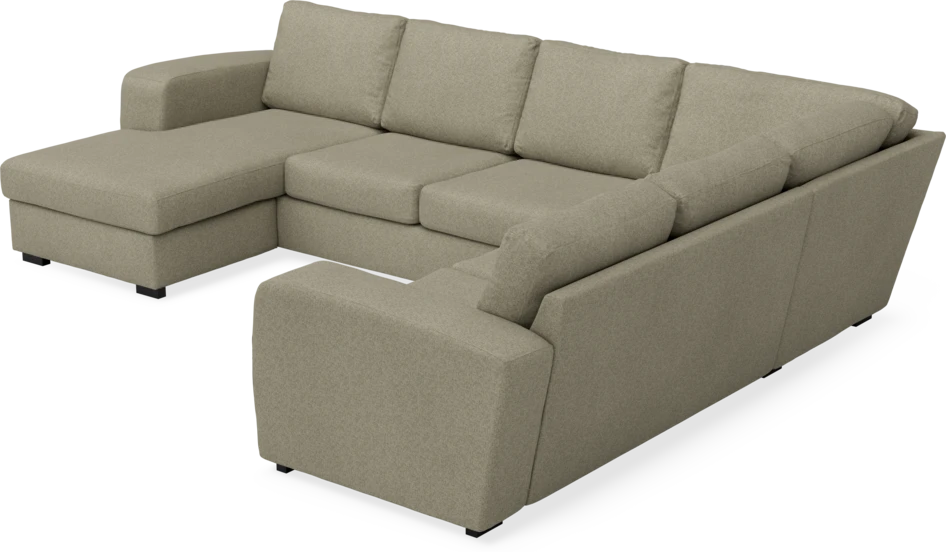 Friday - Hörnsoffa, 3+2-sits med schäslong vänster - Beige