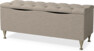 Delux Pikerad XL - Sittbänk pikerad - Beige