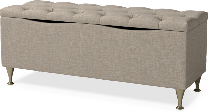 Delux Pikerad XL - Sittbänk pikerad - Beige
