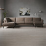 Bridge - 3-sits soffa med divan vänster och schäslong höger - Beige