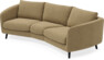 Madison - 3-sits soffa svängd, 70 cm - Brun