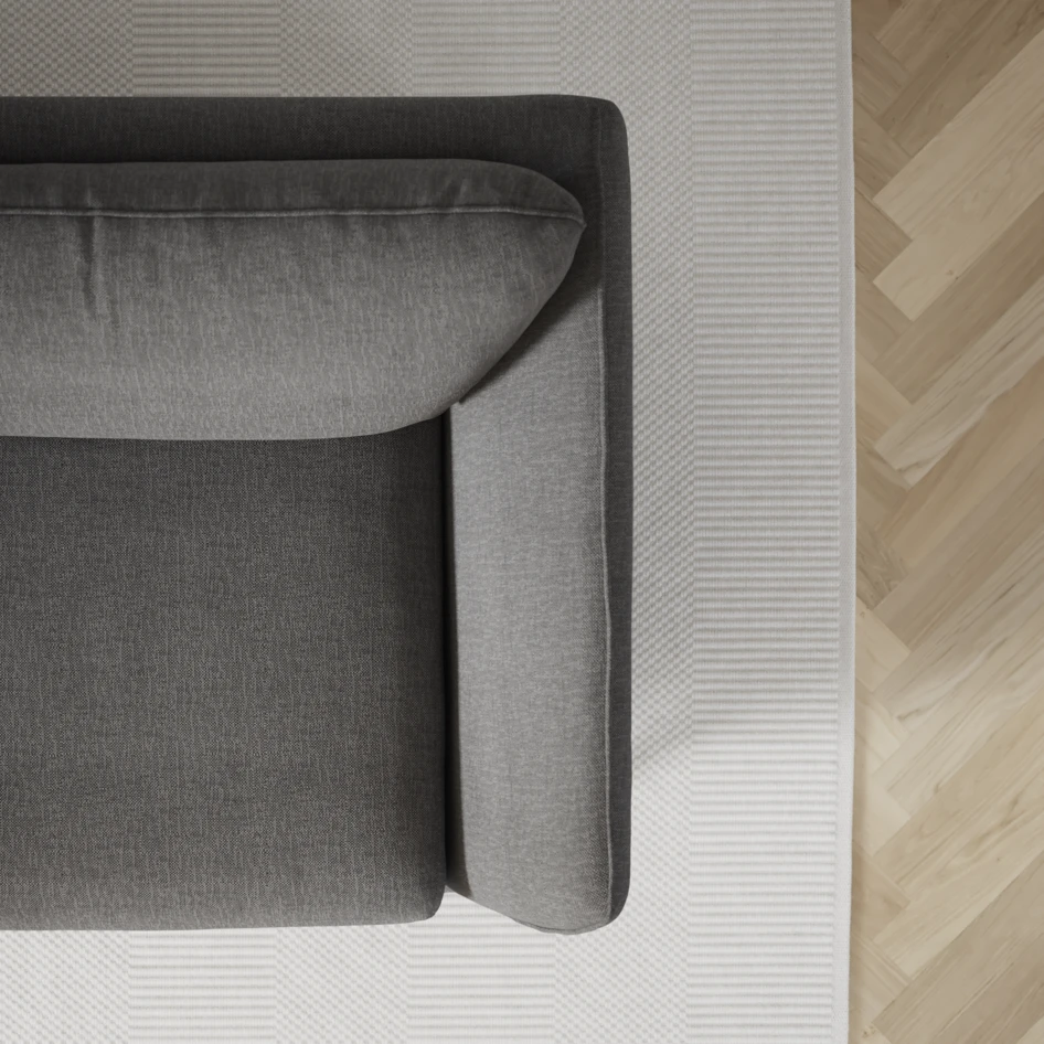 Madison Lux - Hörnsoffa 3+2-sits, hörn 1 - Grå