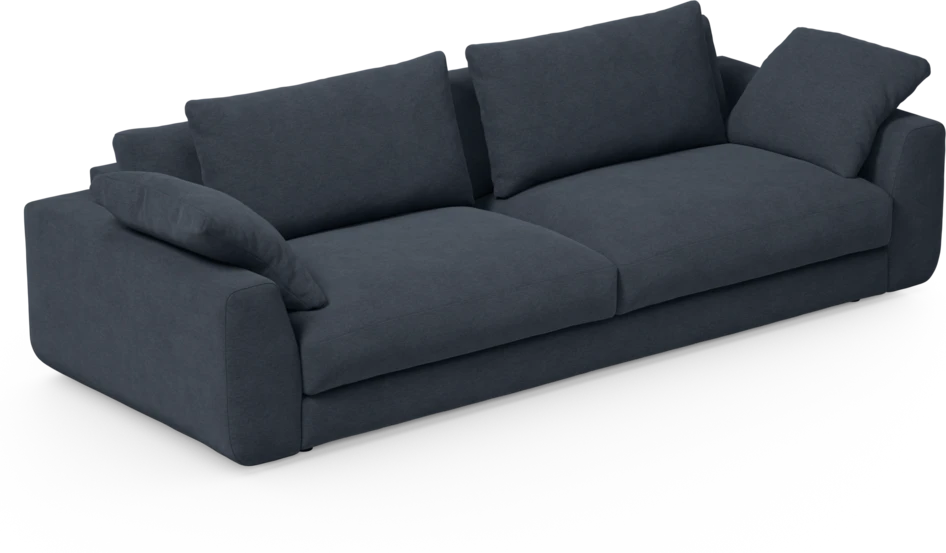 Amie - 4-sits soffa - Blå