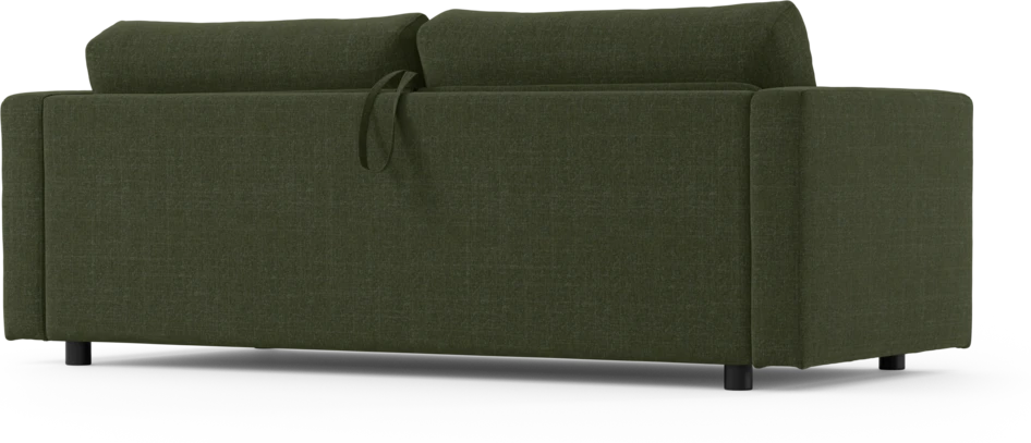 Lindö - Bäddsoffa 3-sits  - Grön
