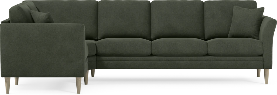 Eden - Hörnsoffa, 1+3-sits - Grön