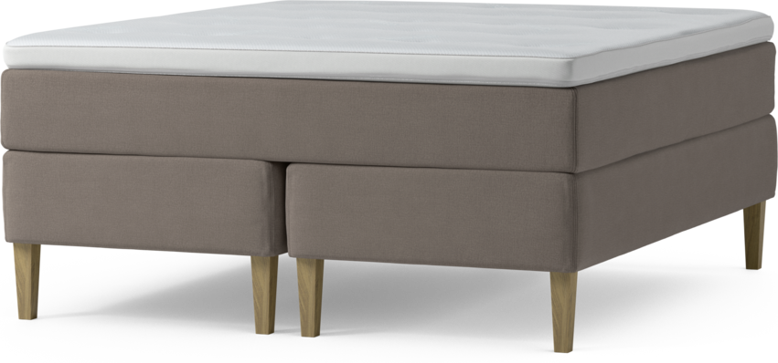 Delux Dream - Kontinentalsäng, dubbelsäng med bäddmadrass och sängben