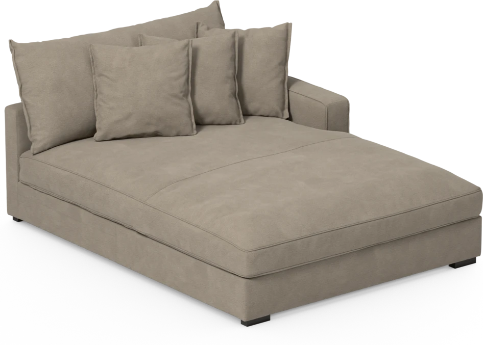 Rossi - Schäslong XL höger - Beige