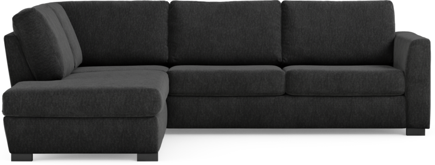 Friday - 2,5-sits soffa med divan vänster - Blå