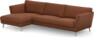 Madison Lux - 3-sits soffa med schäslong vänster - Röd
