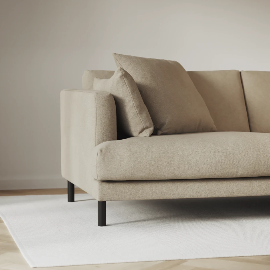 Harper - 3-sits soffa - Beige
